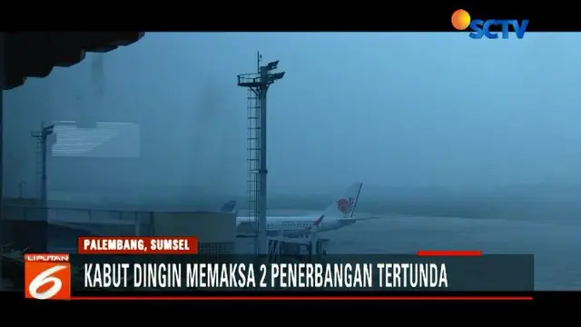 Pihak maskapai dan bandara akhirnya memutuskan menunda penerbangan sampai kabut benar-benar hilang dan jarak pandang kembali normal.