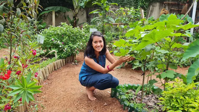 Soraya Cassandra Dsalah satu pendiri Kebun Kumara. [Dok. Soraya Cassandra]
