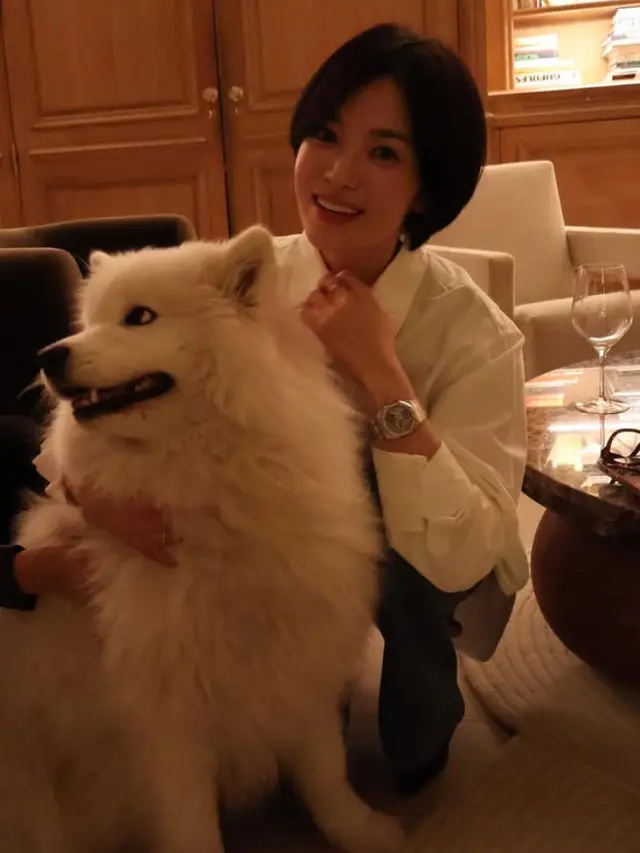 Gaya Rambut Pixie Cut Song Hye Kyo. [@kyo1122]