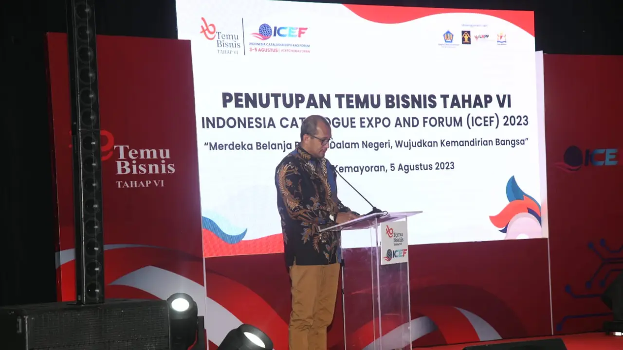 Wamenkumham Dorong Semangat Peran Aktif Belanja Produk Dalam Negeri dalam Penutupan Temu Bisnis Tahap VI