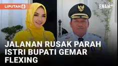 KONDISI JALAN DI TALIABU RUSAK PARAH, GAYA HIDUP ISTRI BUPATI JADI SOROTAN KARENA SUKA FLEXING