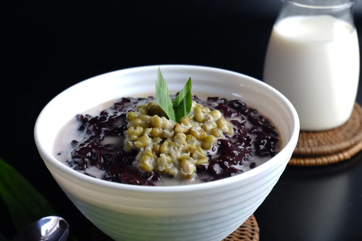 Resep Bubur Kacang Hijau Ketan Hitam