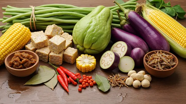 Bahan-bahan untuk Sayur Lodeh
