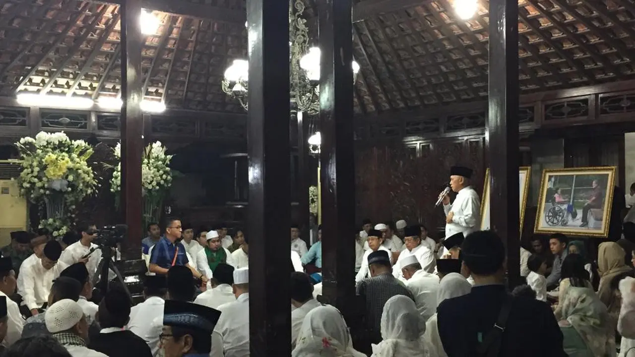 Keluarga SBY gelar tahlilan 3 hari wafatnya Ani Yudhoyono (Liputan6.com/Liputan6.com/Yopi Makdori)
