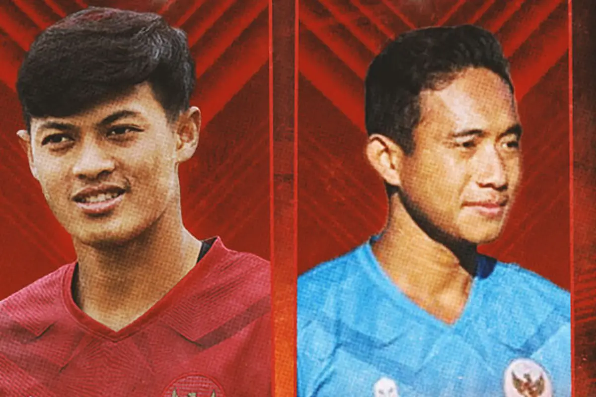 Timnas Indonesia - Alfeandra Dewangga dan Rizky Ridho