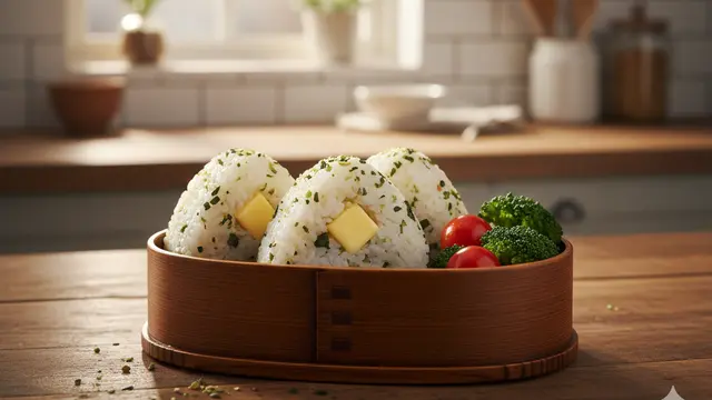 Resep Nasi Kepal untuk Bekal Anti Hancur. AI