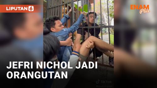 VIDEO: Jefri Nichol Parodikan Orangutan Tarik Pengunjung, Endingnya Tak Terduga