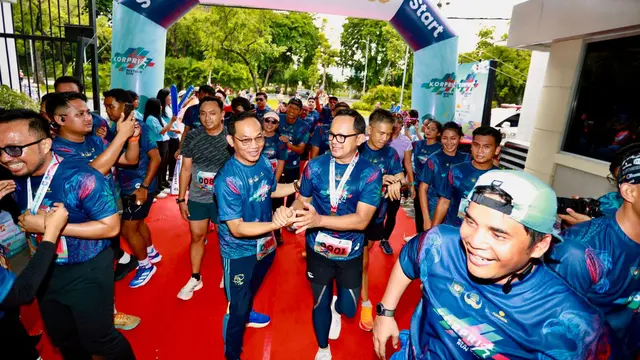 Wamendagri Bima Arya Apresiasi Apresiasi Semangat Peserta Lari Korpri Bestuur Run 10K