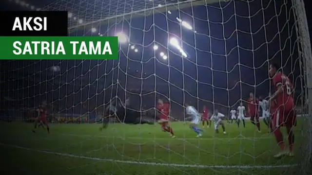 VIDEO: Kiper Timnas U-22 Satria Tama Gagalkan 2 Peluang Emas Malaysia