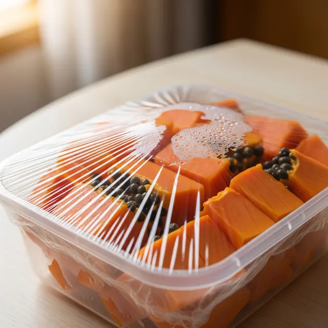 Cara Menyimpan Pepaya Potong