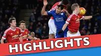 Video highlights Premier League Inggris antara Leicester City melawan Manchester United yang berakhir dengan skor 1-1, Minggu (29/11/2015)