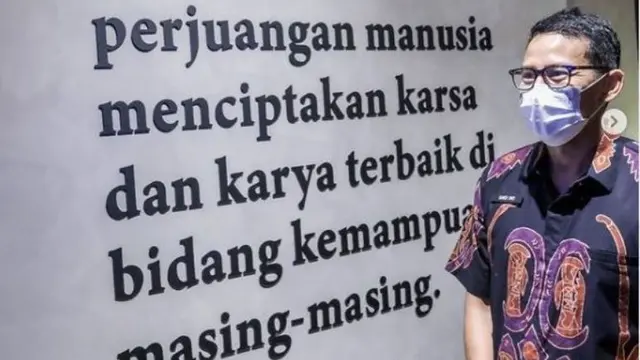 Resmikan Proyek Revitalisasi Galeri MURI, Sandiaga Uno Ikut Serahkan Piagam 4 Rekor Baru