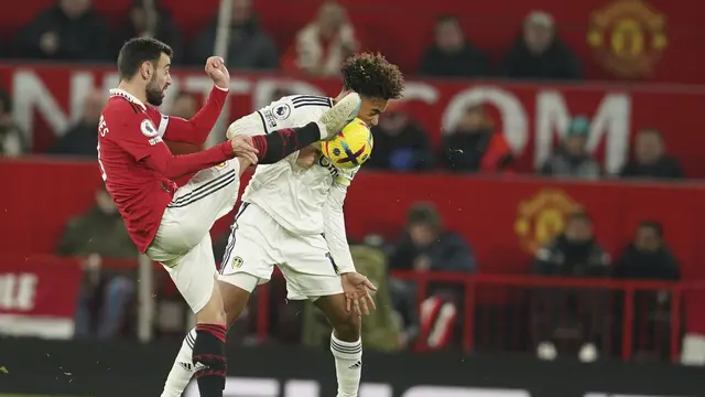 Liga Inggris Manchester United MU vs Leeds