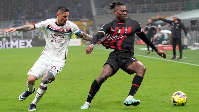Liga Italia: AC Milan Ditahan Imbang Salernitana di San Siro