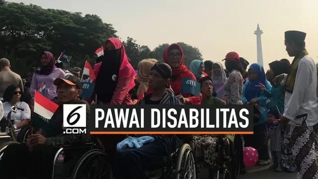VIDEO: Pawai Disabilitas, Desak Jokowi Hapus Diskriminasi