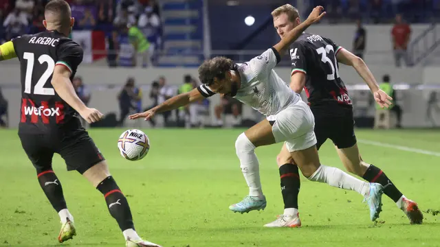 Liverpool Hajar AC Milan 4-1 di Dubai Super Cup 2022