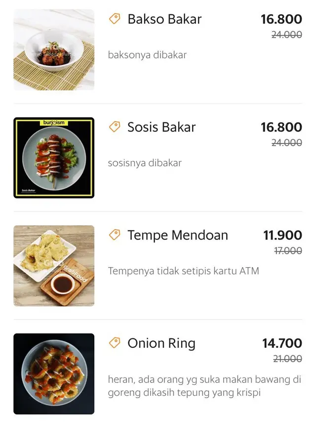 7 Makanan dan Minuman Online Ini Keterangannya Nyeleneh, Bikin Tepuk Jidat