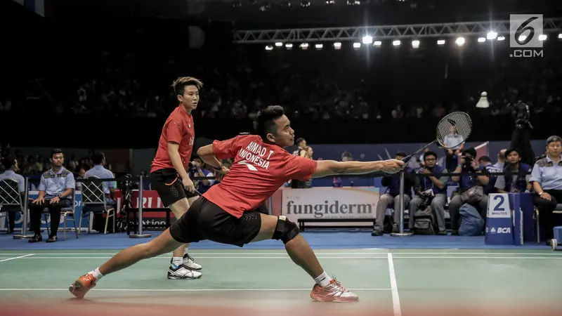 Tontowi Ahmad/Liliyana Natsir Kalahkan Pasangan Ganda Campuran Korea