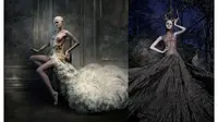 Melanie Gaydos, sukses menggebrak industri fashion dengan kelainan genetis yang dideritanya. (Foto:Boredpanda.com)