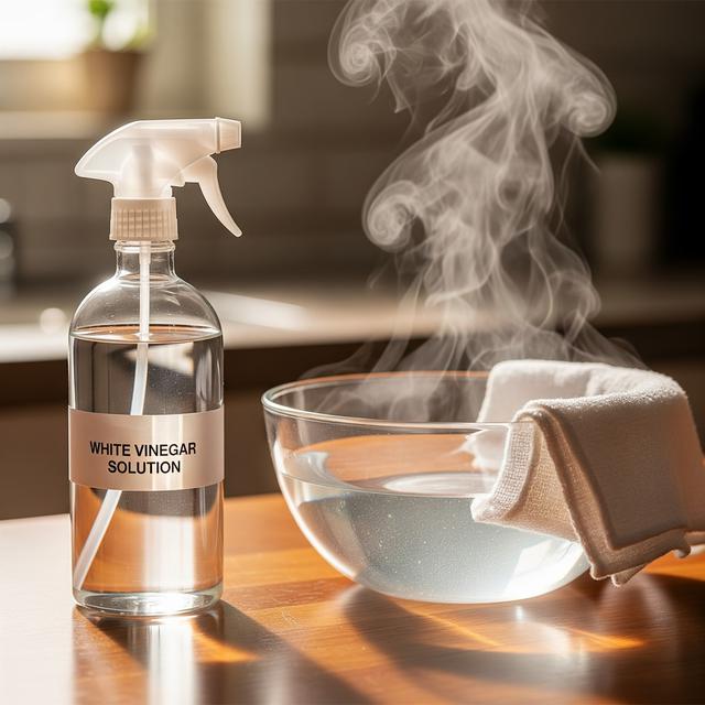 Gunakan Campuran Cuka, Air Panas, dan Garam