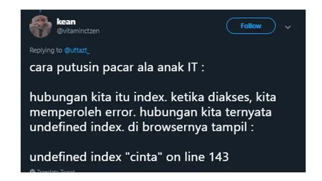 7 Cara Putuskan Pacar Sesuai Jurusan Ala Netizen Ini Kocak Banget