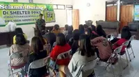 Polres Blitar mengamankan 26 calon pekerja migran di semuah rumah kos. (Istimewa)