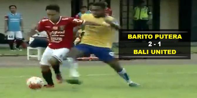 Barito Putera Singkirkan Bali United dari Piala Presiden 2017