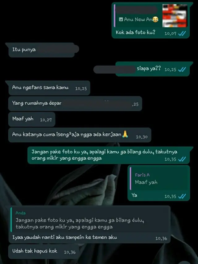 Enggak Punya Hubungan, 7 Chat dari Penggemar Ini Malah Bikin Kesal