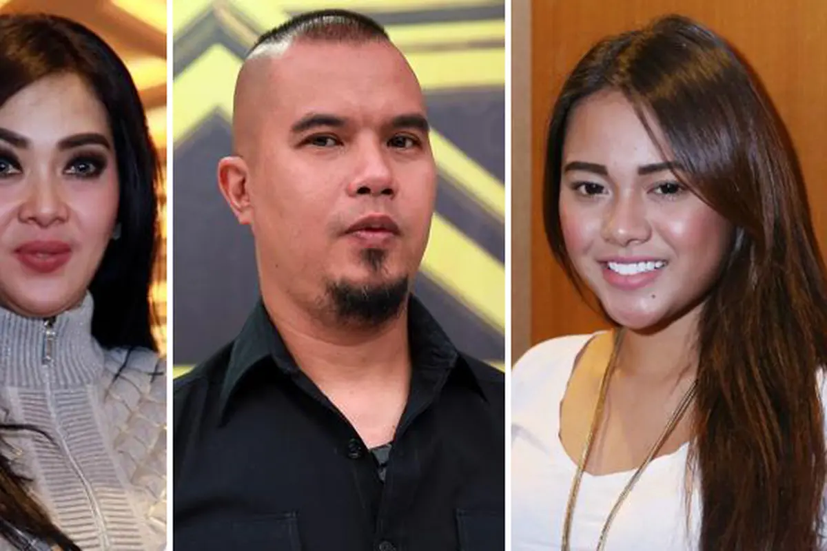 [Bintang] Syahrini, Ahmad Dhani, Aurel Hermansyah
