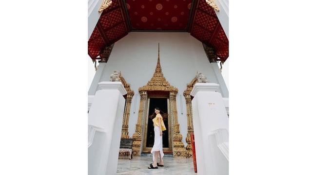 6 Gaya Liburan Shanju Eks JKT48 di Bangkok, Bikin Netizen Gagal Fokus