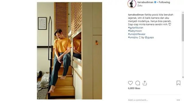 Tarra Budiman (Foto: Instagram)