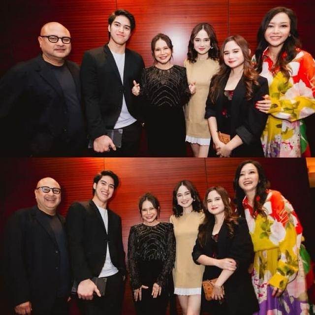 6 Potret Syifa Hadju Bertemu Maia Estianty di Gala Premiere Film Dokumenter Rossa