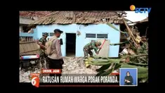 Masyarakat Cirebon bangkit usai puting beliung merusak 165 rumah pada Minggu (30/12).