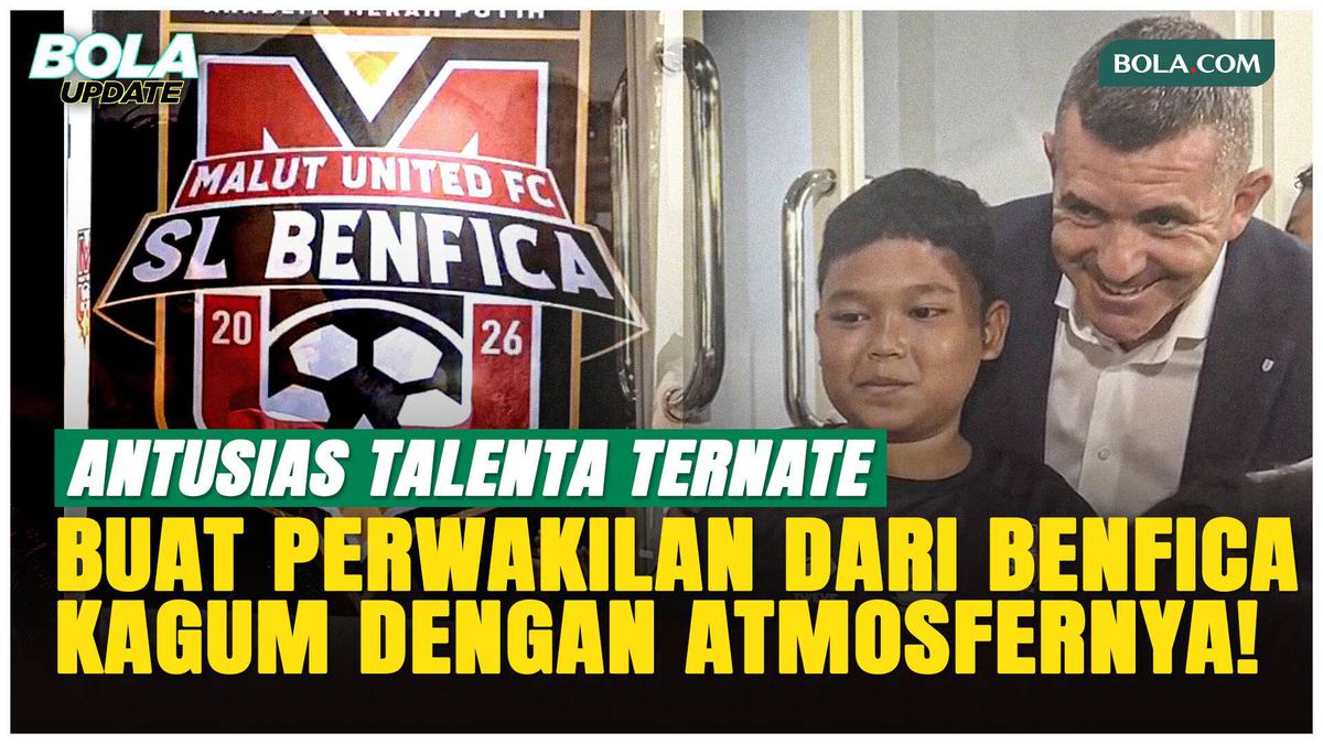 Wakil Benfica Kaget, Antusias Sepak Bola Anak Ternate Bikin Kagum
