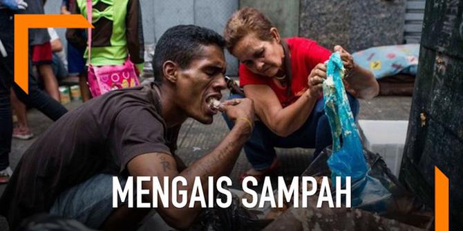 VIDEO: Krisis Venezuela, Anak-Anak Mengais Sampah Cari Makanan