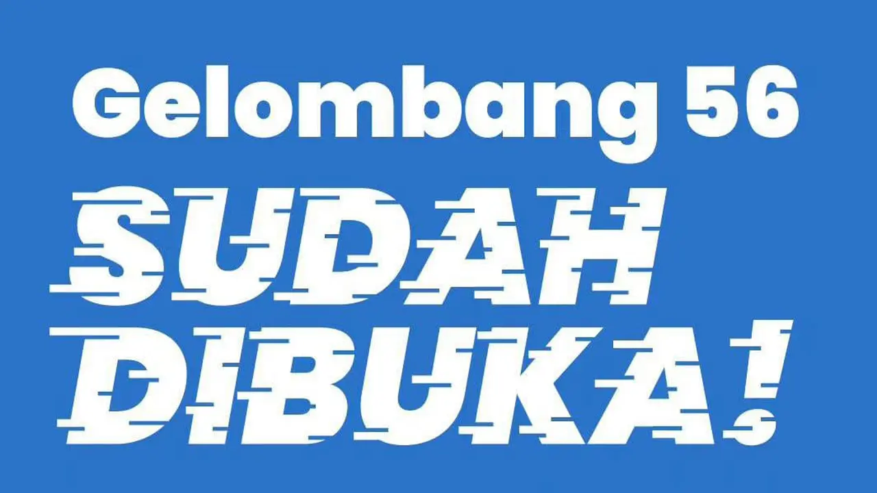 Kartu Prakerja Gelombang 56.