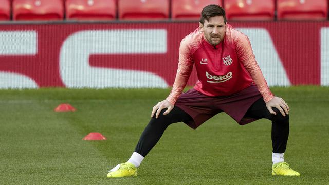 Latihan Manchester United Vs Barcelona