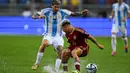 HIngga akhir laga skor imbang 1-1 tidak berubah. (JUAN BARRETO/AFP)