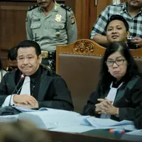 Sidang kasus pembunuhan Wayan Mirna Salihin dengan terdakwa Jessica Wongso masih terus berlanjut. (Bintang.com/Adrian Putra)
