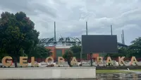 Stadion Pakansari Aman Digunakan Liga 2 Usai Dihantam Puting Beliung