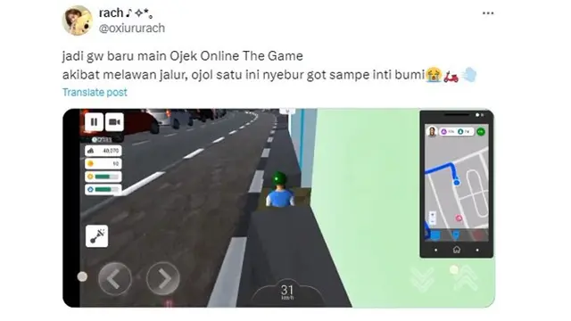 7 Curhatan Netizen Main Simulator Ojol The Game Ini Bikin Senyum Sendiri