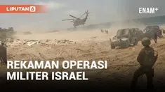 Pasukan Israel merilis rekaman baru pada Minggu yang menunjukkan operasi penyelamatan empat sandera dari Gaza sehari sebelumnya. Video memperlihatkan tentara keluar dari kendaraan militer dan helikopter terbang di atas pantai.