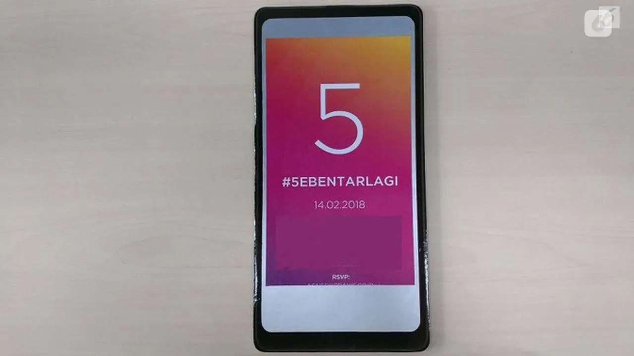 Undangan Redmi 5