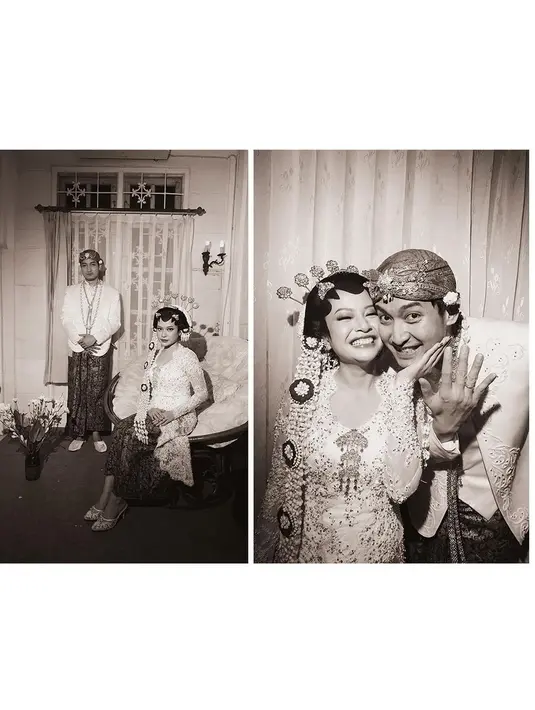 Tak hanya adat Minang, adat Jawa juga hiasi pernikahan manis Hanggini dan Luthfi Aulia [@luthfiaulia]