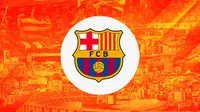 Barcelona - Ilustrasi Logo Barcelona (Bola.com/Adreanus Titus)