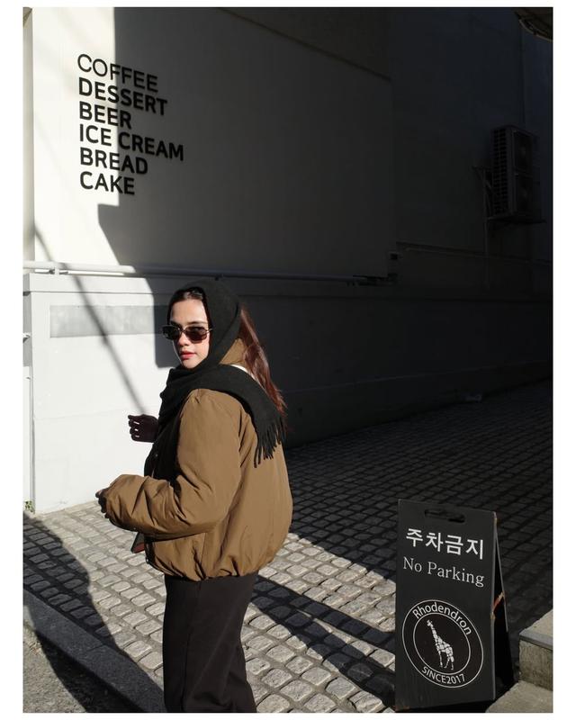 6 Gaya musim dingin Audi Marissa di Korea Selatan, memesona bak pakai hijab