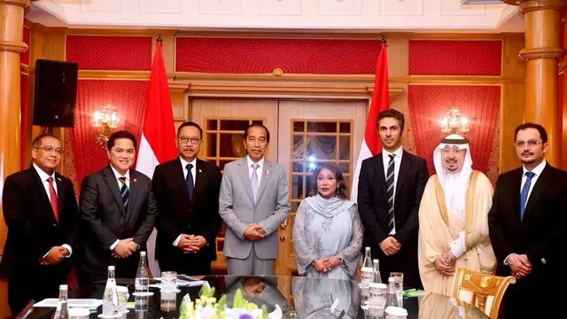 Presiden Jokowi Bertemu Sejumlah Pengusaha Brunei Darussalam