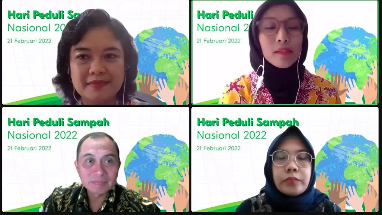 Peringatan HPSN 2022 membahas tentang pengolahan sampah.