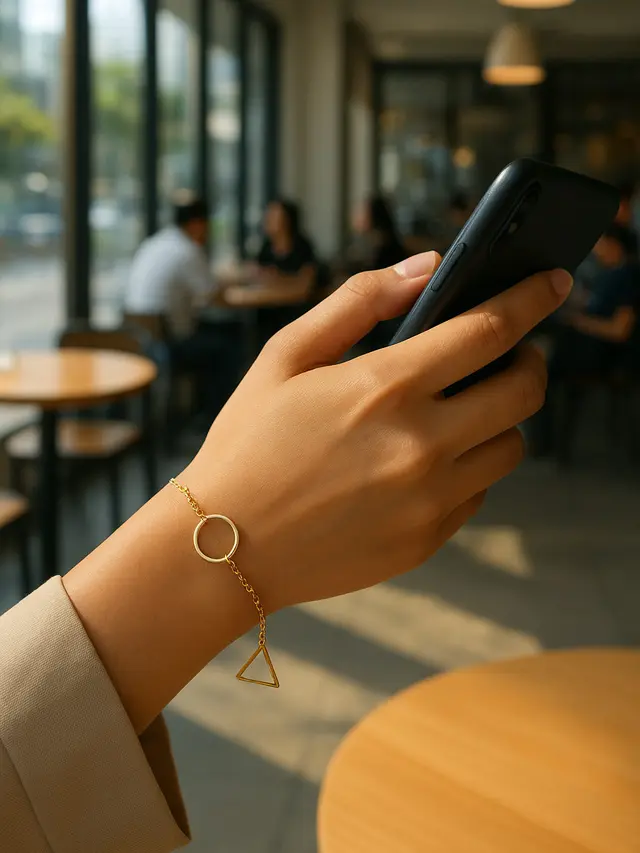 Model Gelang Emas Rantai Hollow Ringan Harga Terjangkau