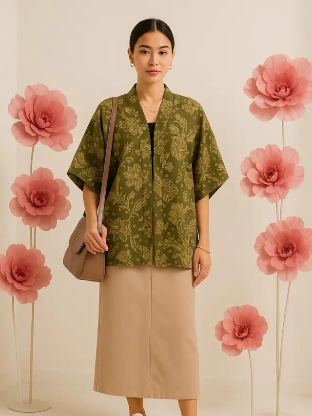 Model Baju Batik Lengan Dolman untuk Santai hingga Acara Formal 2025